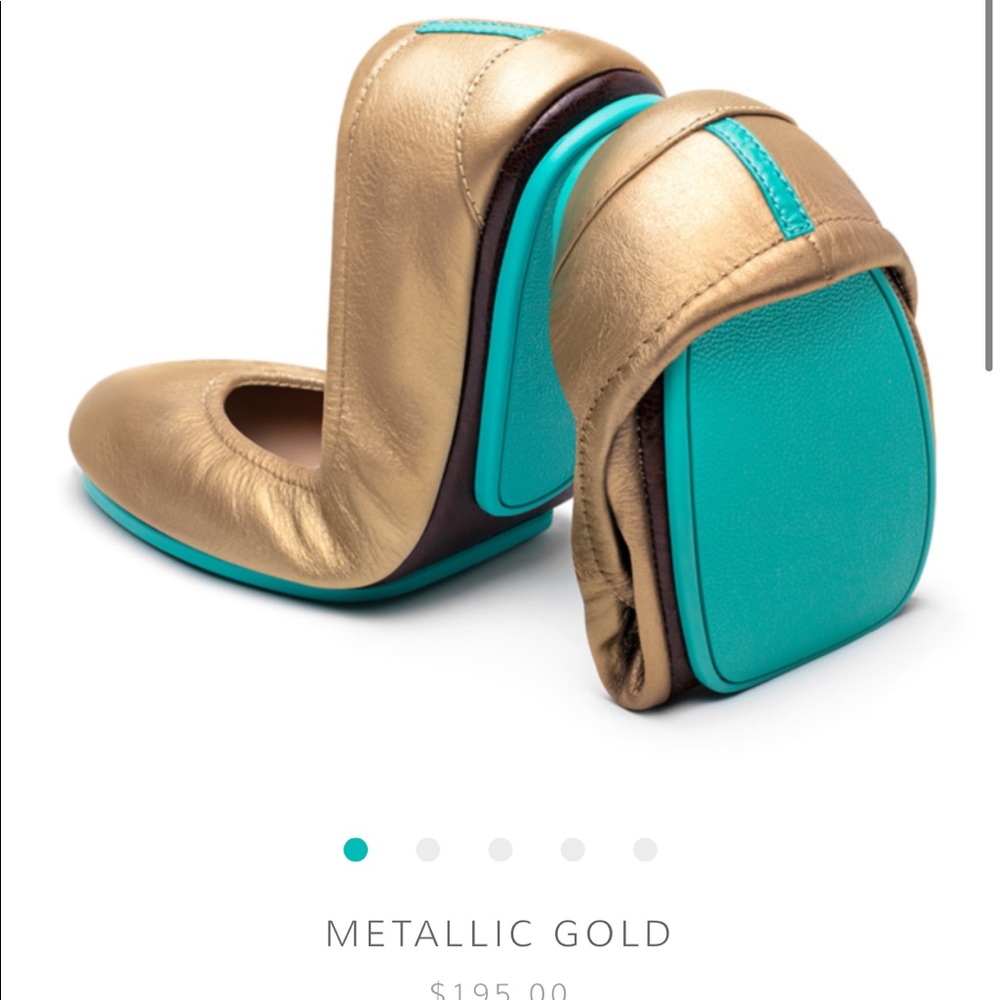 Metallic Gold Tieks